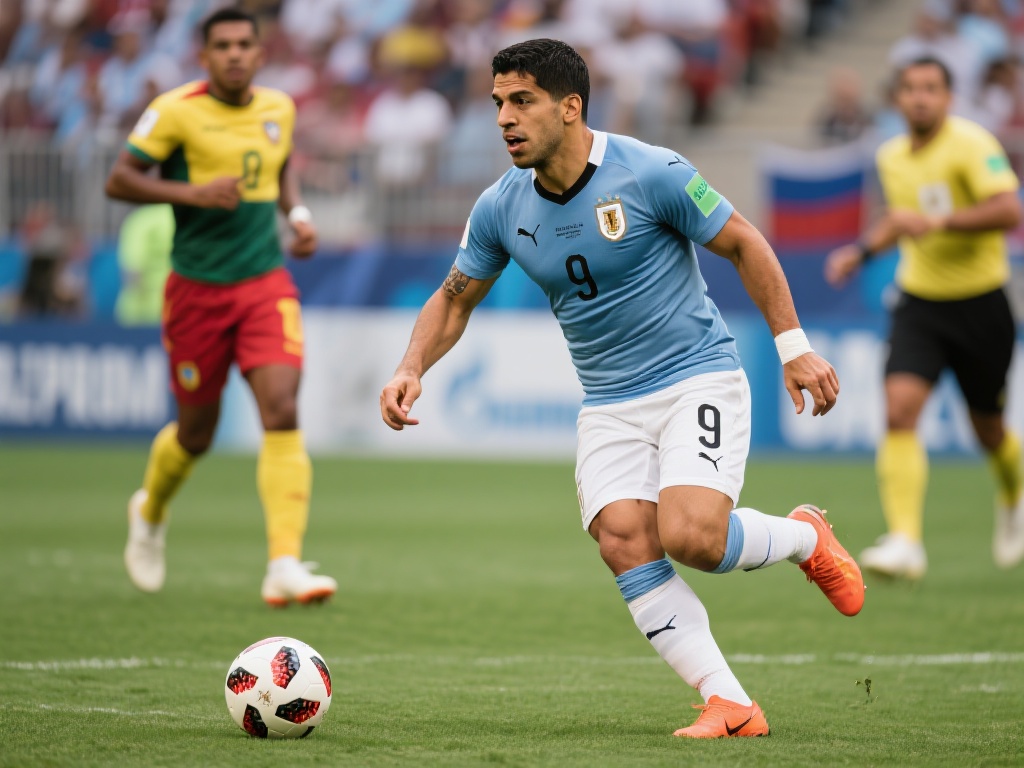 苏亚雷斯领衔乌拉圭,力争对玻利维亚再添胜绩 苏亚雷斯的耀眼表现
身为乌拉圭头号射手