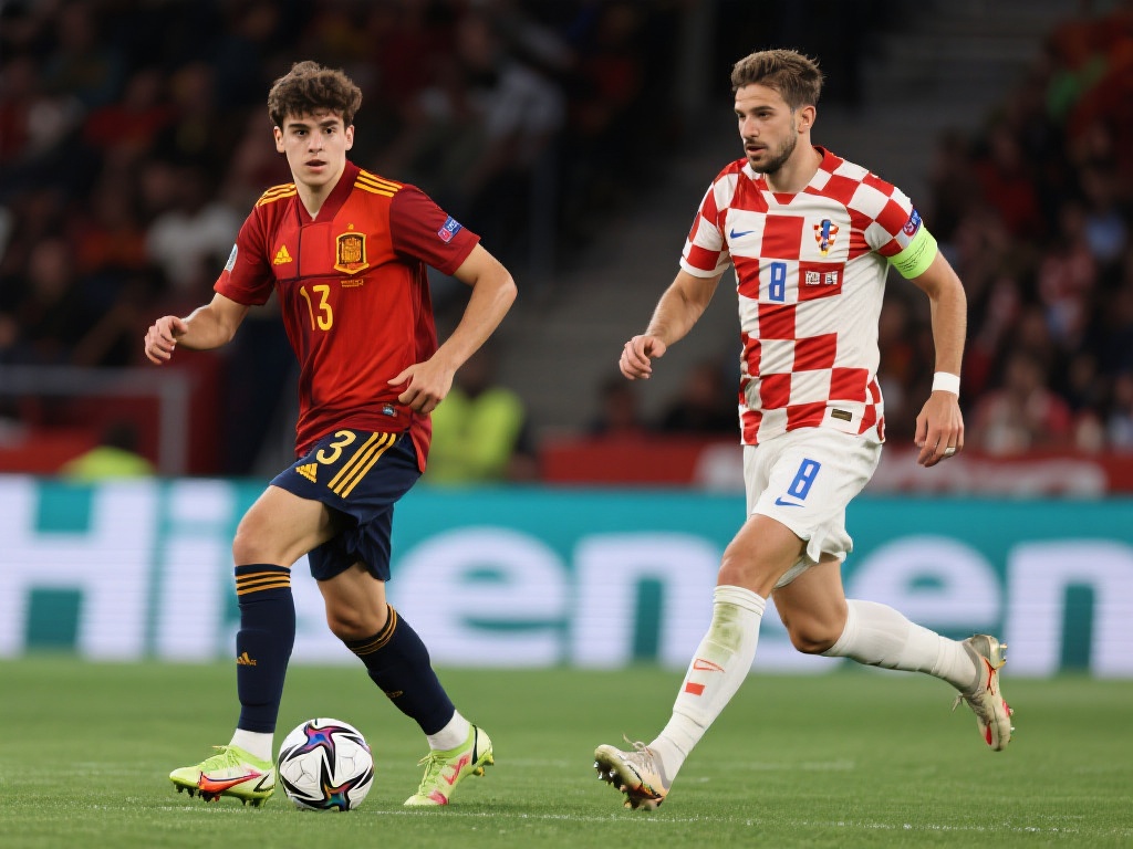 西班牙对阵克罗地亚欧洲杯直播:6月16日午夜精彩开战 作为两支欧洲足球劲旅,西班牙和克罗地亚一