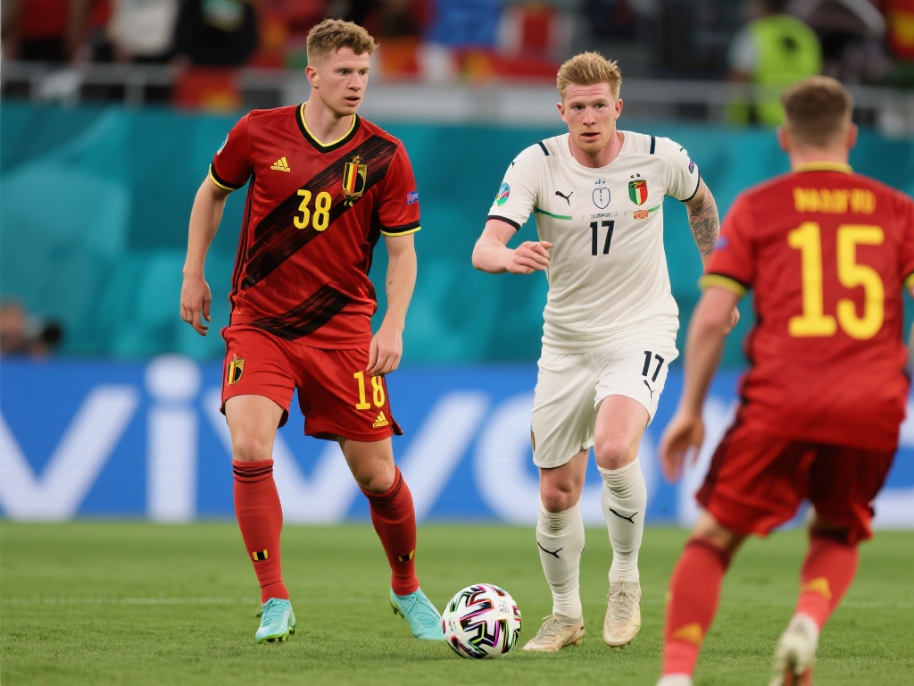 德布劳内、卢卡库领衔:比利时队公布2024欧洲杯25人阵容 值得一提的是,德布劳内的多面性使他能够顺