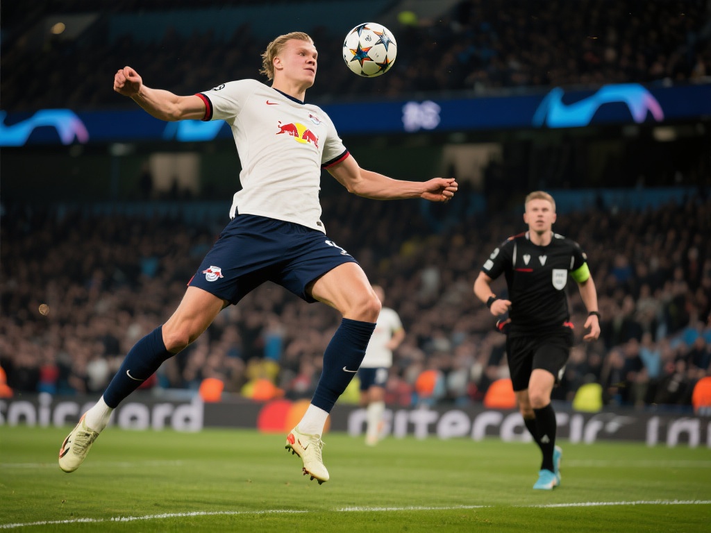 哈兰德前所未有进球方式:用罕见部位攻破球门 为什么哈兰德总能频繁上演不可思议的进球场