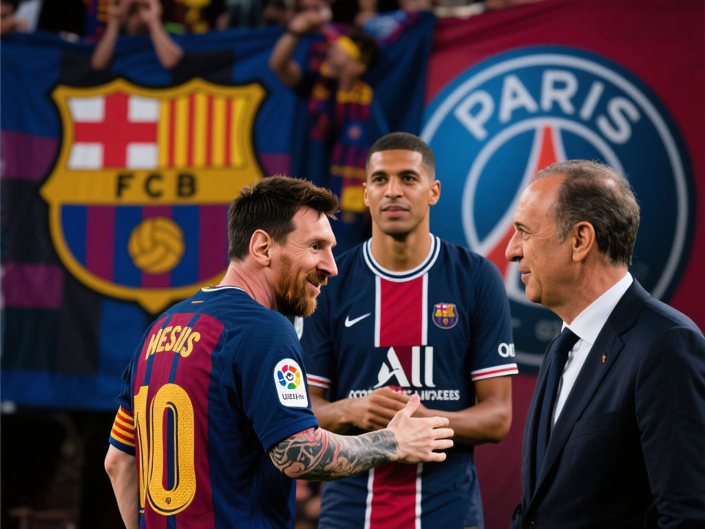 纳赛尔无视和解努力,拉波尔塔关系紧张升级 案例分析:梅西离队事件的后续影响
20